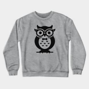 Nerdy Owl Crewneck Sweatshirt